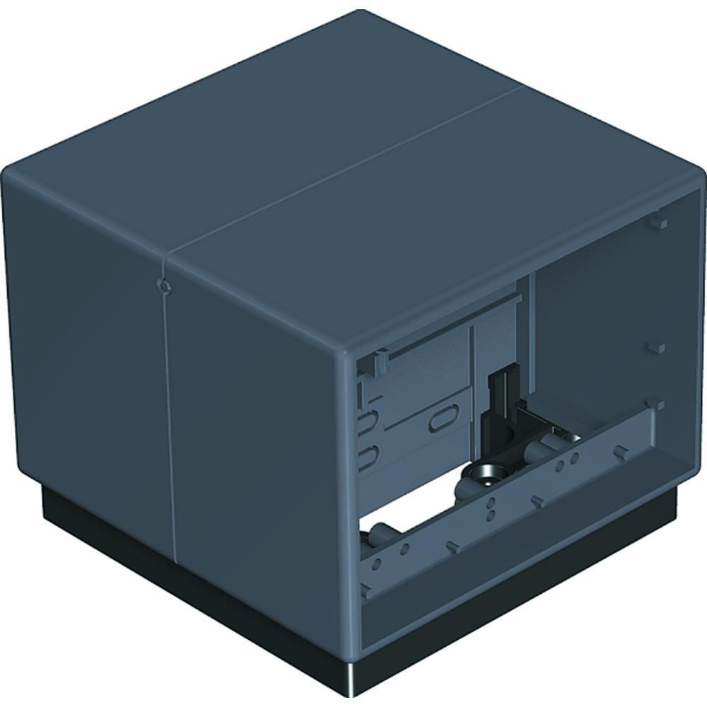 OBO BETTERMANN Telitank 118x118x97, PA, graphitschwarz RAL 9011 – T4B 00C 9011
