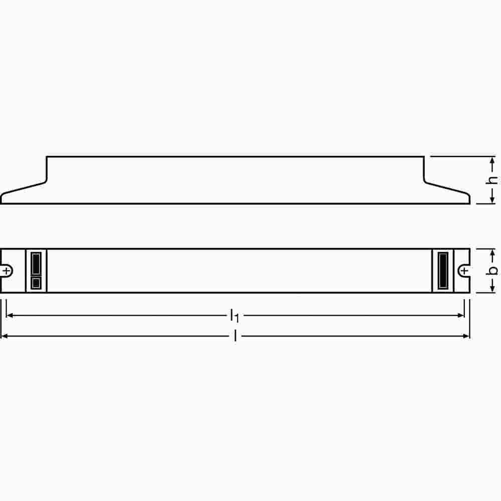 OSRAM QTP-OPTIMAL 1X54...58 Vorschaltgerät, 54-58W, elektronisch, für T5, für T5-R, für T8, T38, TC-D, TC-DD, TC-DEL, TC-F, TC-L, TC-QEL