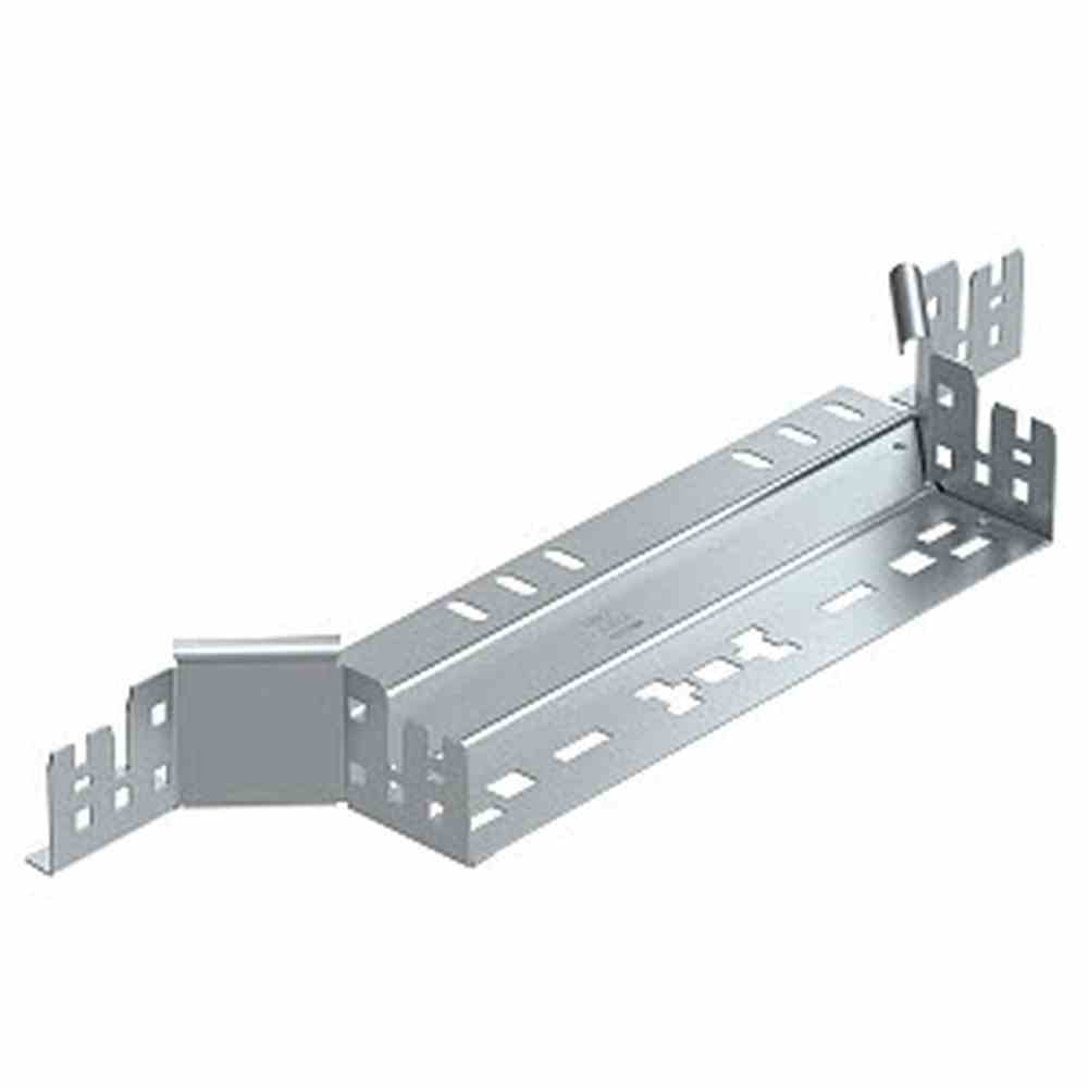 OBO BETTERMANN Anbau-Abzweigstück, bandverzinkt, 60x300mm, integrierter Verbinder – RAAM 630 FS