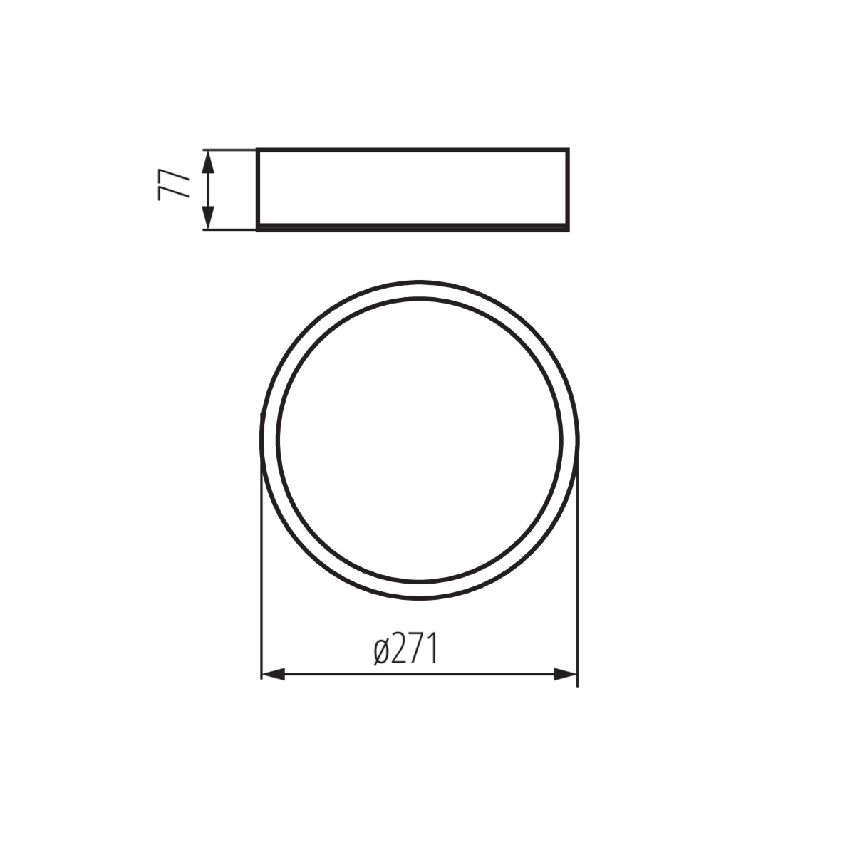 Kanlux JASMIN 270-G/O (36440)