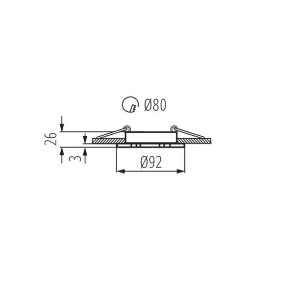 Kanlux SEIDY CT-DTO50-W/M