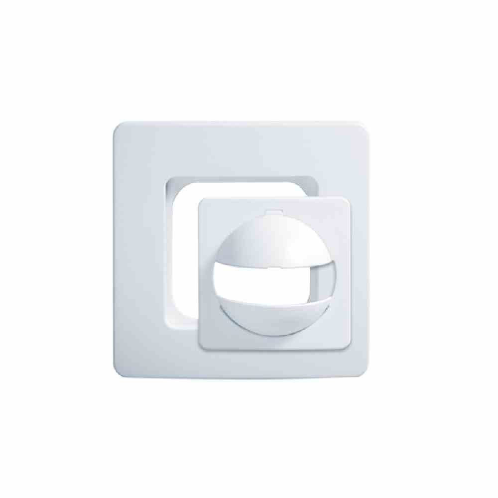 ESYLUX Abdeckung IP 20 signalweiß für Wand-Bewegungsmelder, 29 x 87 x 87 mm – Abdeckung IP 20 RAL 9016