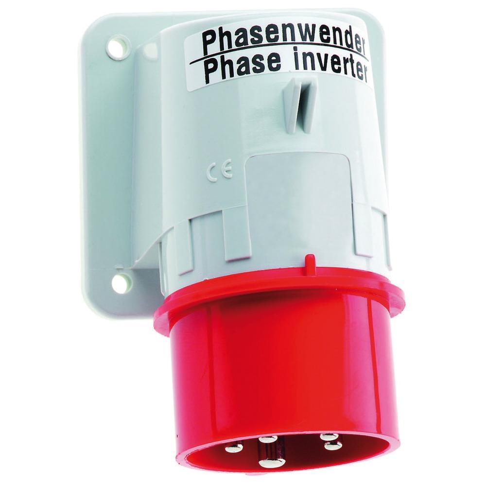 BALS CEE-Gerätestecker, 5p, 32A, 400V (50+60Hz) rot, 6h, IP44, Schraubklemme, abgewinkelt, Kunststoff, Phasenwender, Aufbaugerätestecker – 2603 BALS CEE-Gerätestecker, 5p, 32A, 400V (50+60Hz) rot, 6h, IP44, Schraubklemme, abgewinkelt, Kunststoff, Phasenwender, Aufbaugerätestecker – 2603