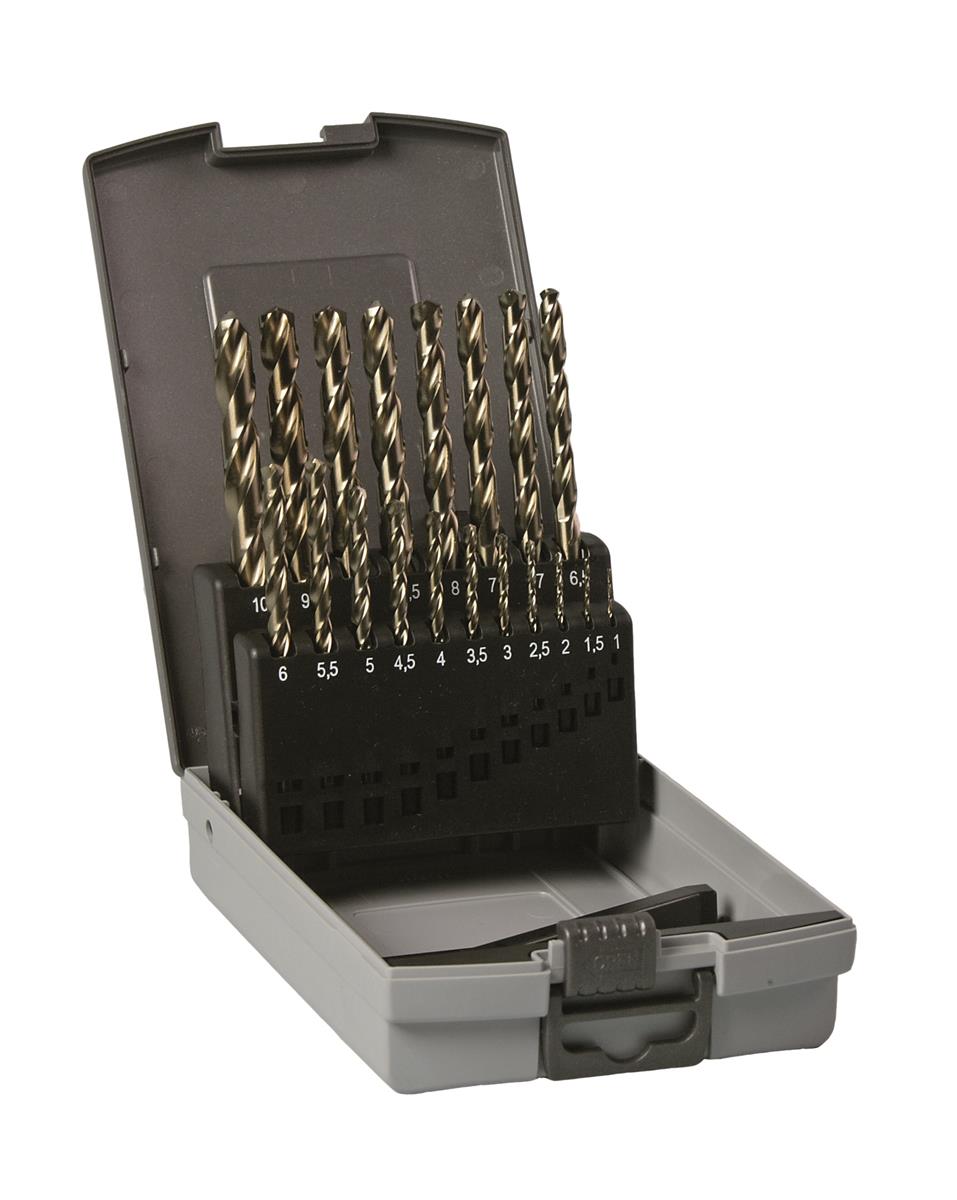 HiKOKI Metallbohrer HSS-Co DIN 338 Satz 19tlg.