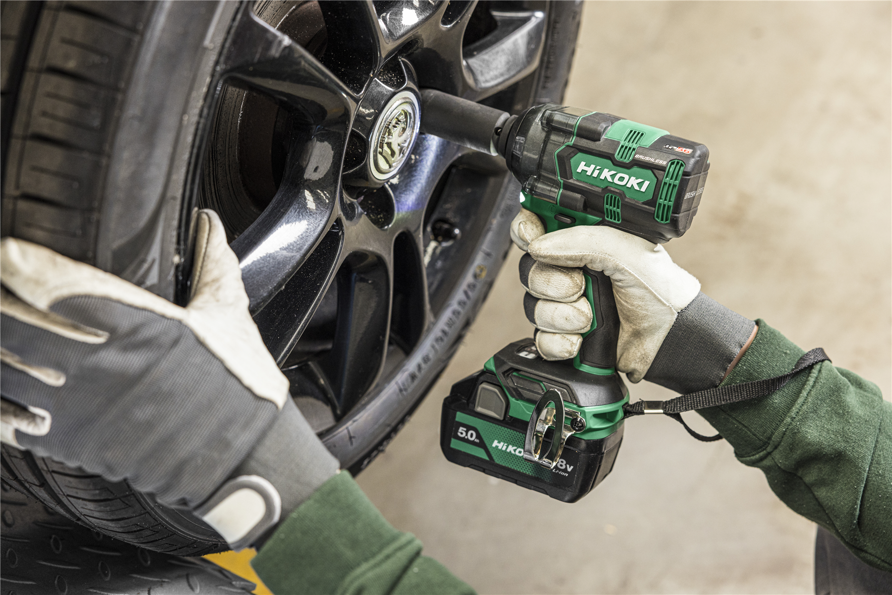 HiKOKI WR18DH(Basic) (HSC II) Akku Schlagschrauber 345/600 Nm 1/2"