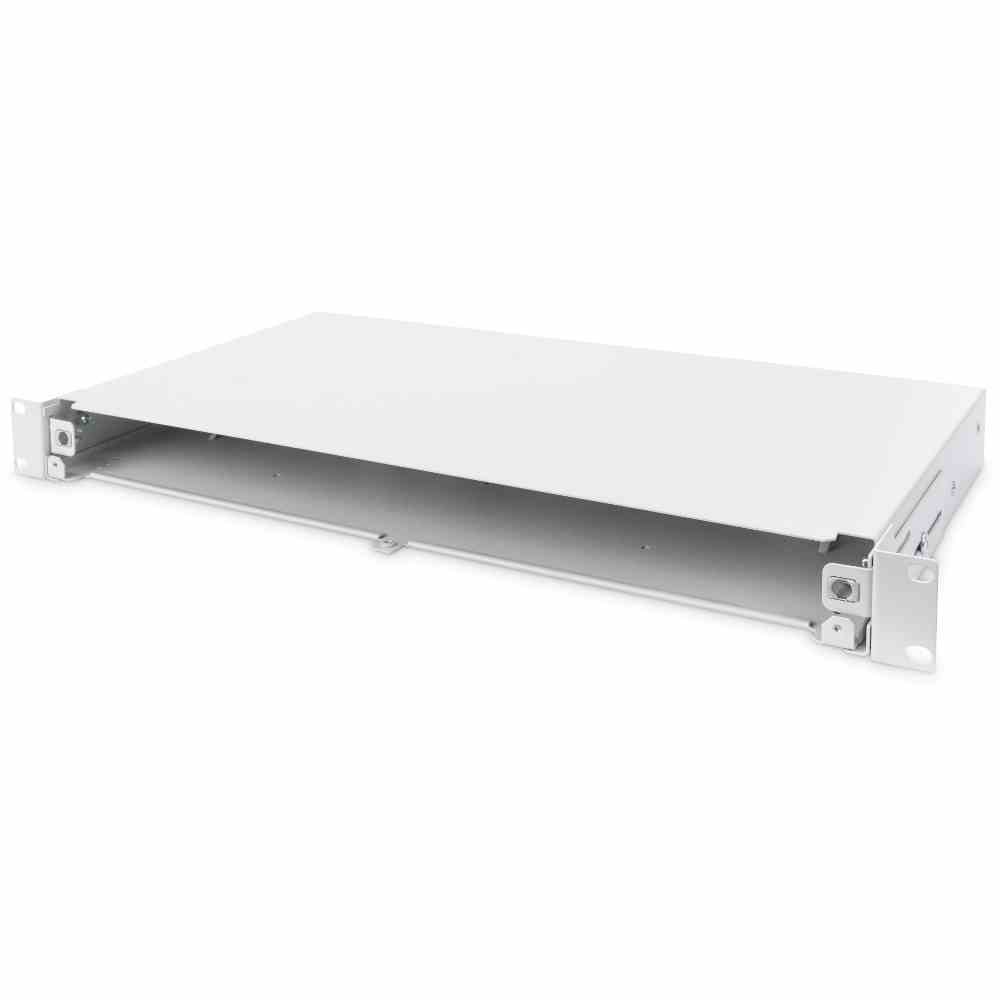 DIGITUS LWL Spleißbox o. Blende 1HE, auszieh.,unbestückt – DN-96200-QL DIGITUS LWL Spleißbox o. Blende 1HE, auszieh.,unbestückt – DN-96200-QL