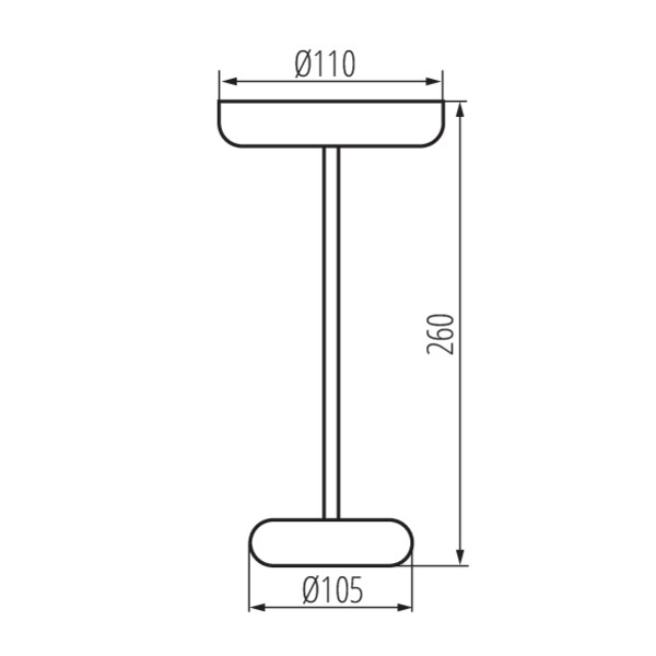 Kanlux FLUXY  LED IP44 BL