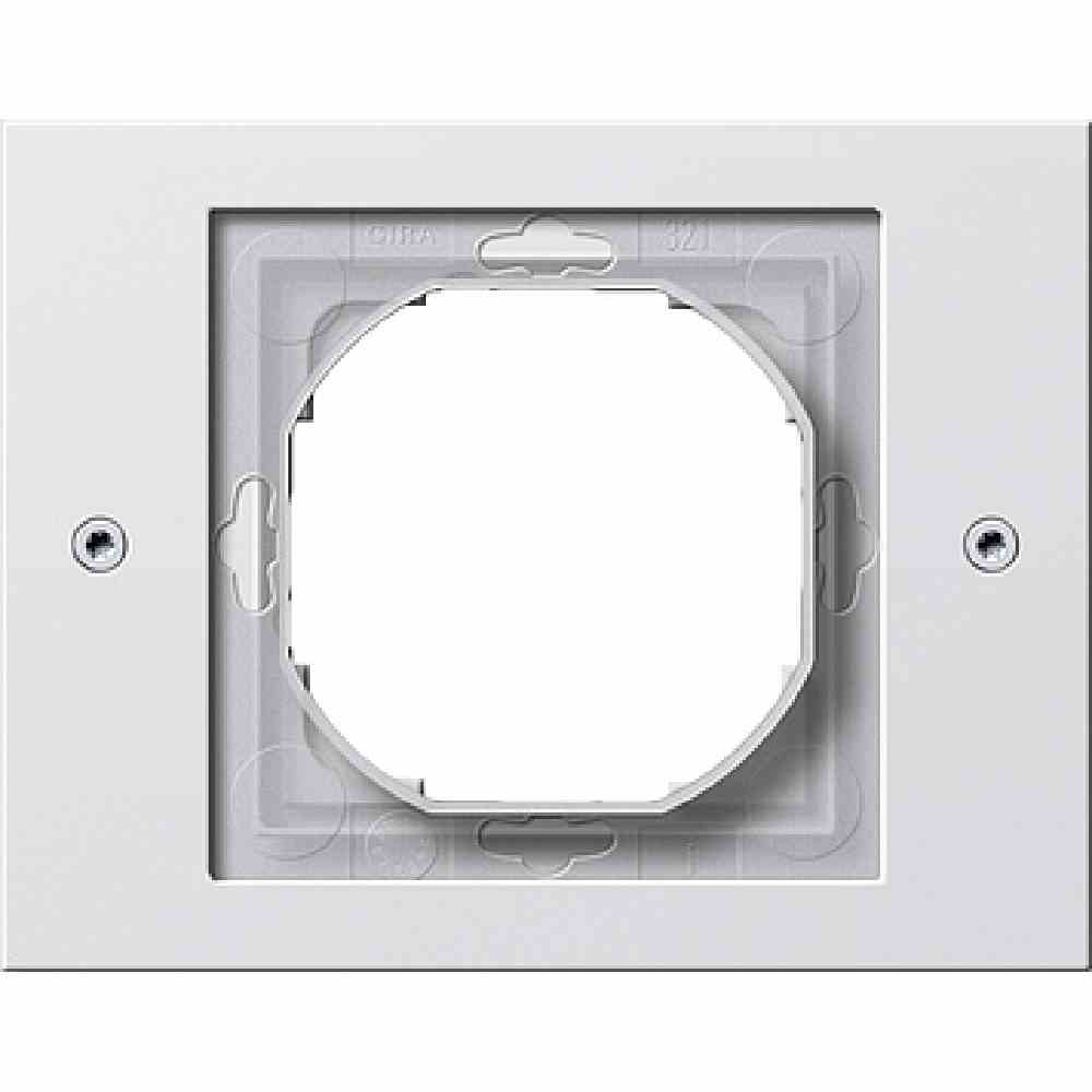 Gira Abdeckrahmen 1f Gira TX_44 (WG UP) Reinweiß Gira Abdeckrahmen 1f Gira TX_44 (WG UP) Reinweiß