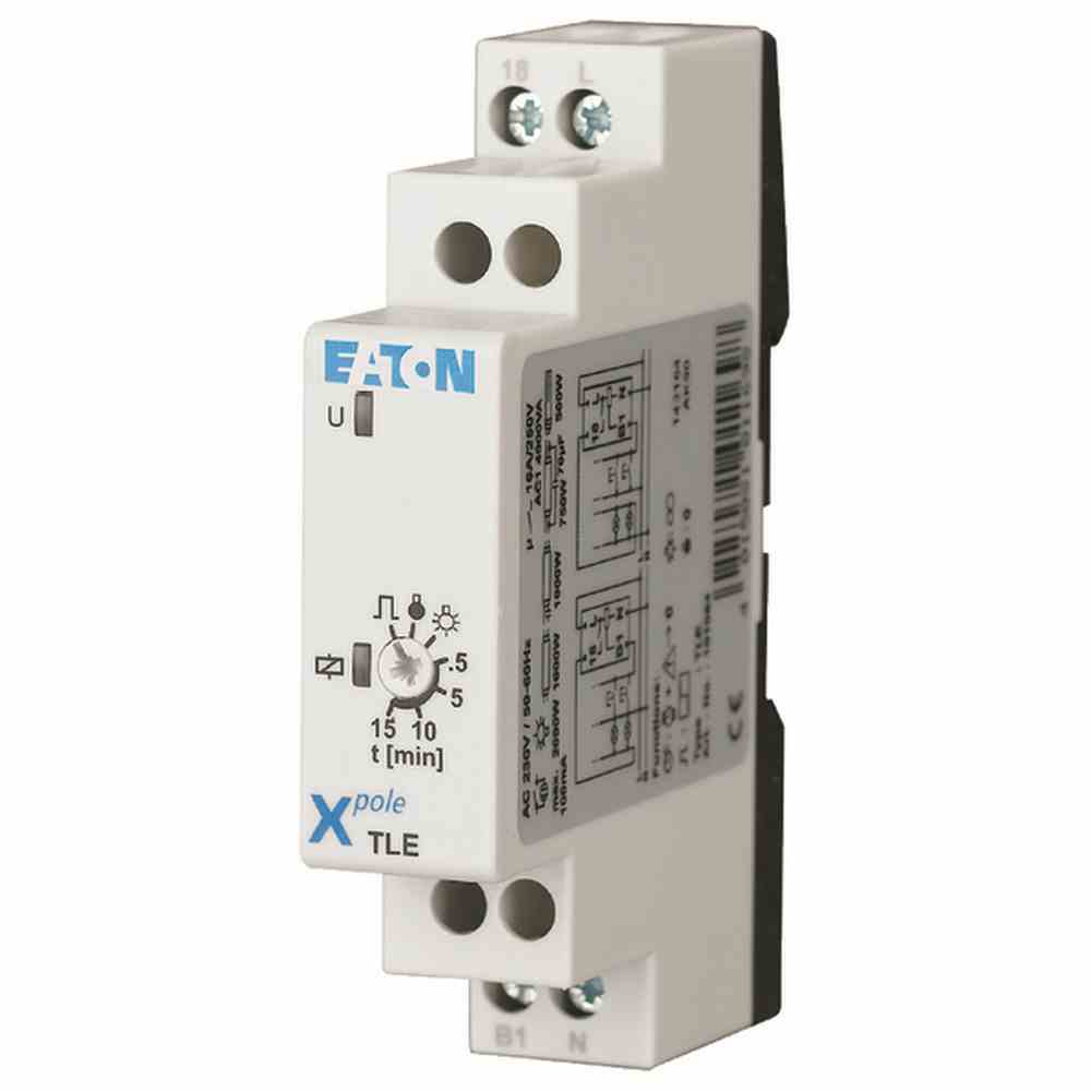 EATON TLE Treppenlichtzeitschalter, 4 Funktionen, 1S – TLE