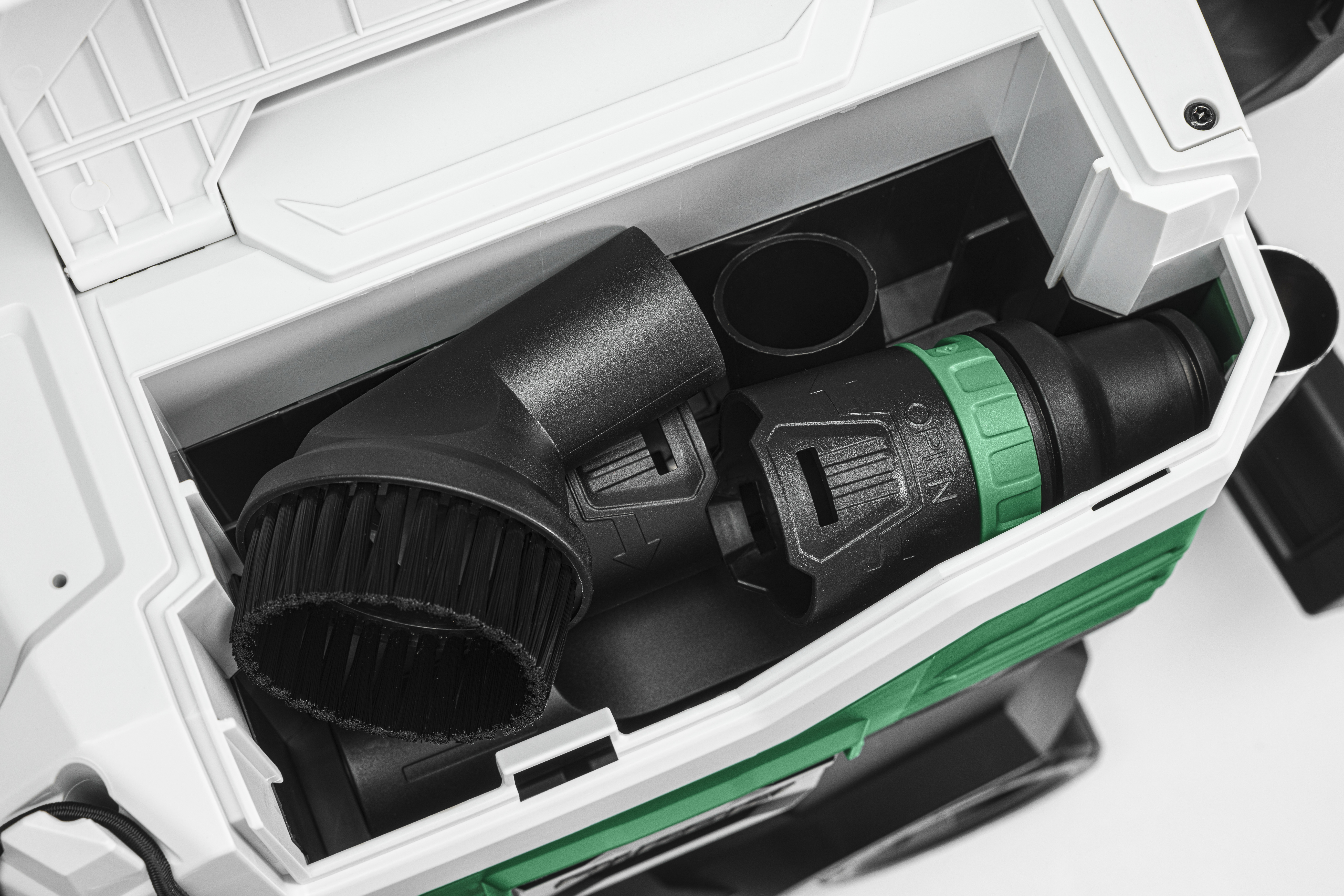 HiKOKI RP300YM (Karton) (30 Liter, M-Klasse)  Nass- und Trockensauger 10,8 Kg Ein- /Ausschaltautomatik für Werkzeuge 1200W antistatischer Saugschlauch