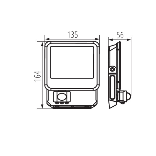 Kanlux IQ-LED FL-20W-NW-SE