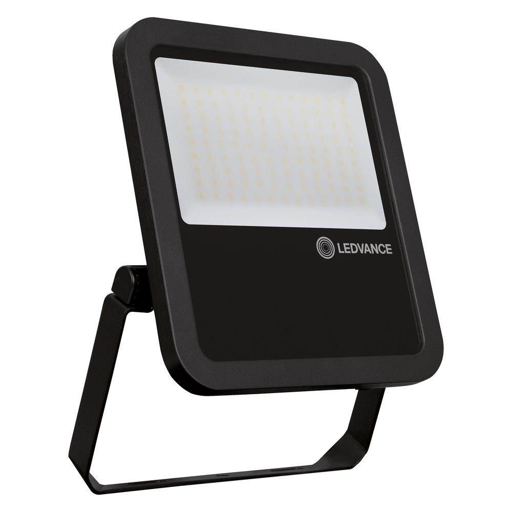 LEDVANCE Floodlight LED-Anbaustrahler, 80W, Konverter, 1LED, 4000K, weiß, 10000lm, Aluminium, IP65, schwarz, –