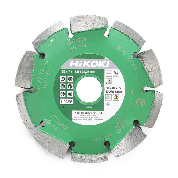 HiKOKI Diamantfrässcheiben 125x22,2x7 T=28,5 3-
