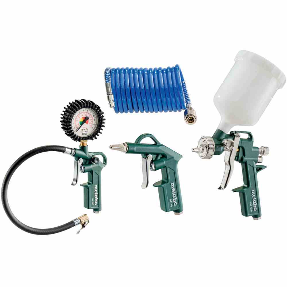 METABO LPZ 4 Set Druckluft-Werkzeugset METABO LPZ 4 Set Druckluft-Werkzeugset