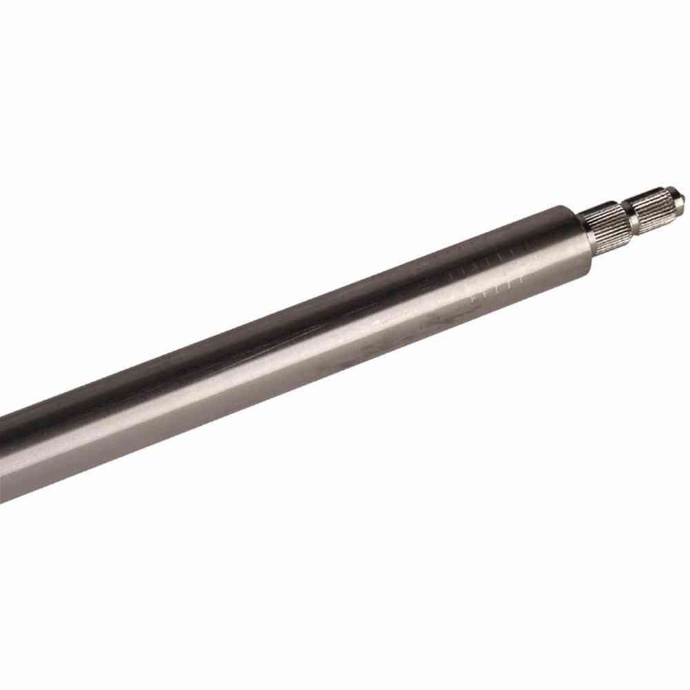 DEHN Tiefenerder, 1500mm, rostfreier Stahl (V4A), rund D=20 mm, Rändelzapfen, unbehandelt – TE 20 1500 AZ V4A