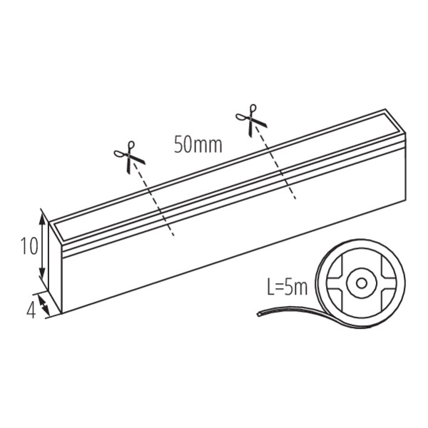 Kanlux NEON LED12W/M IP65-WW