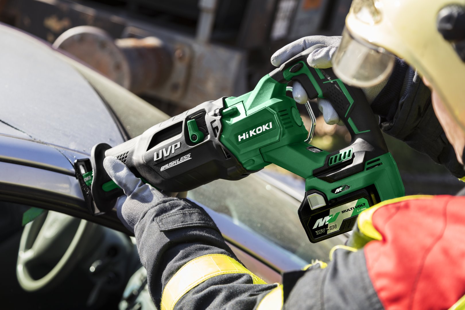 HiKOKI CR36DA (2.5) (Transportkoffer) Akku Tigersäge inkl Akkus und Ladegerät