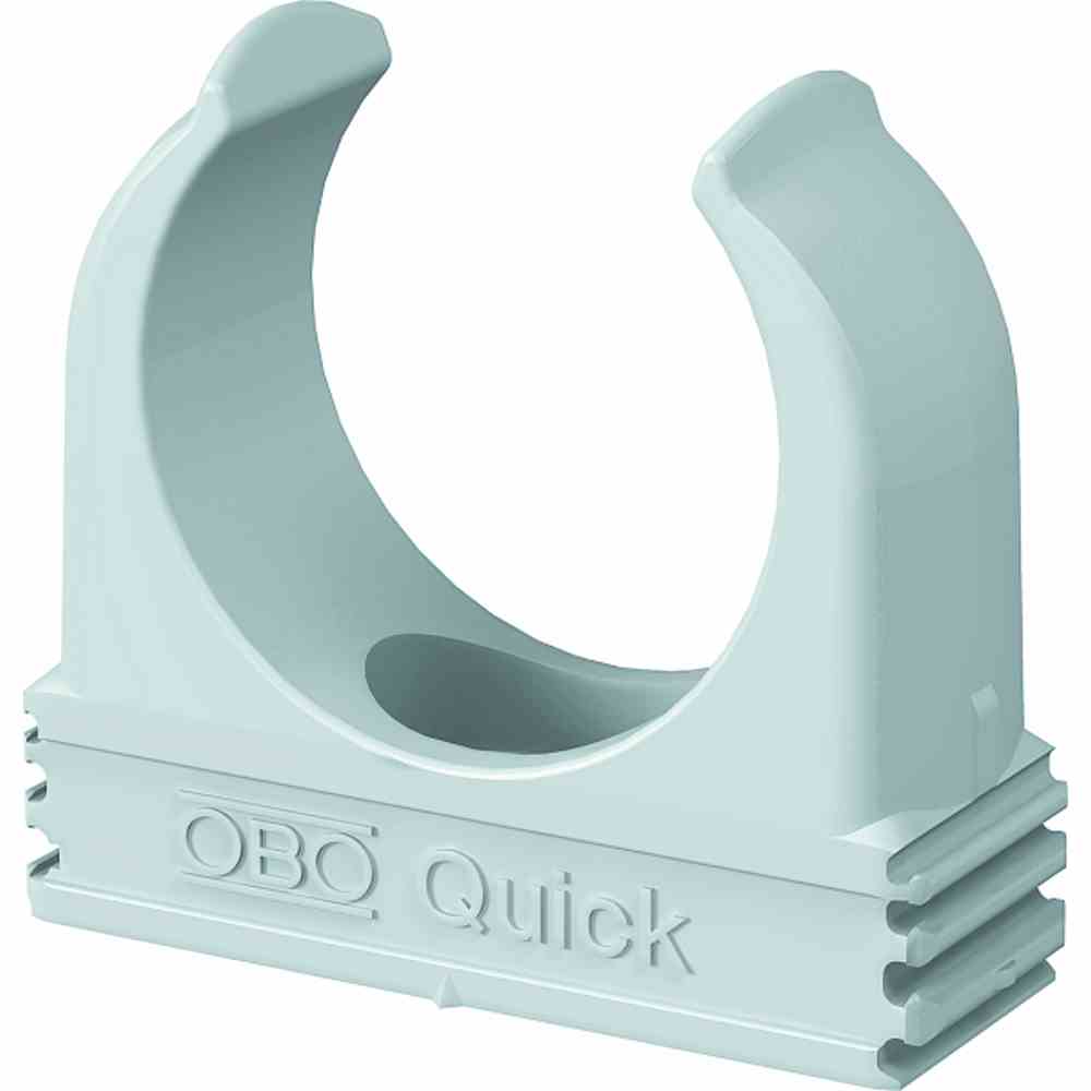 OBO BETTERMANN Quick-Schelle M32, PP, lichtgrau RAL 7035 2955