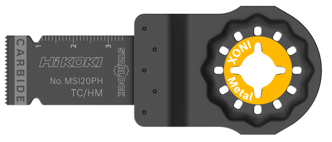 Multi Tool Blatt Starlock MSI20PH für Edelstahl