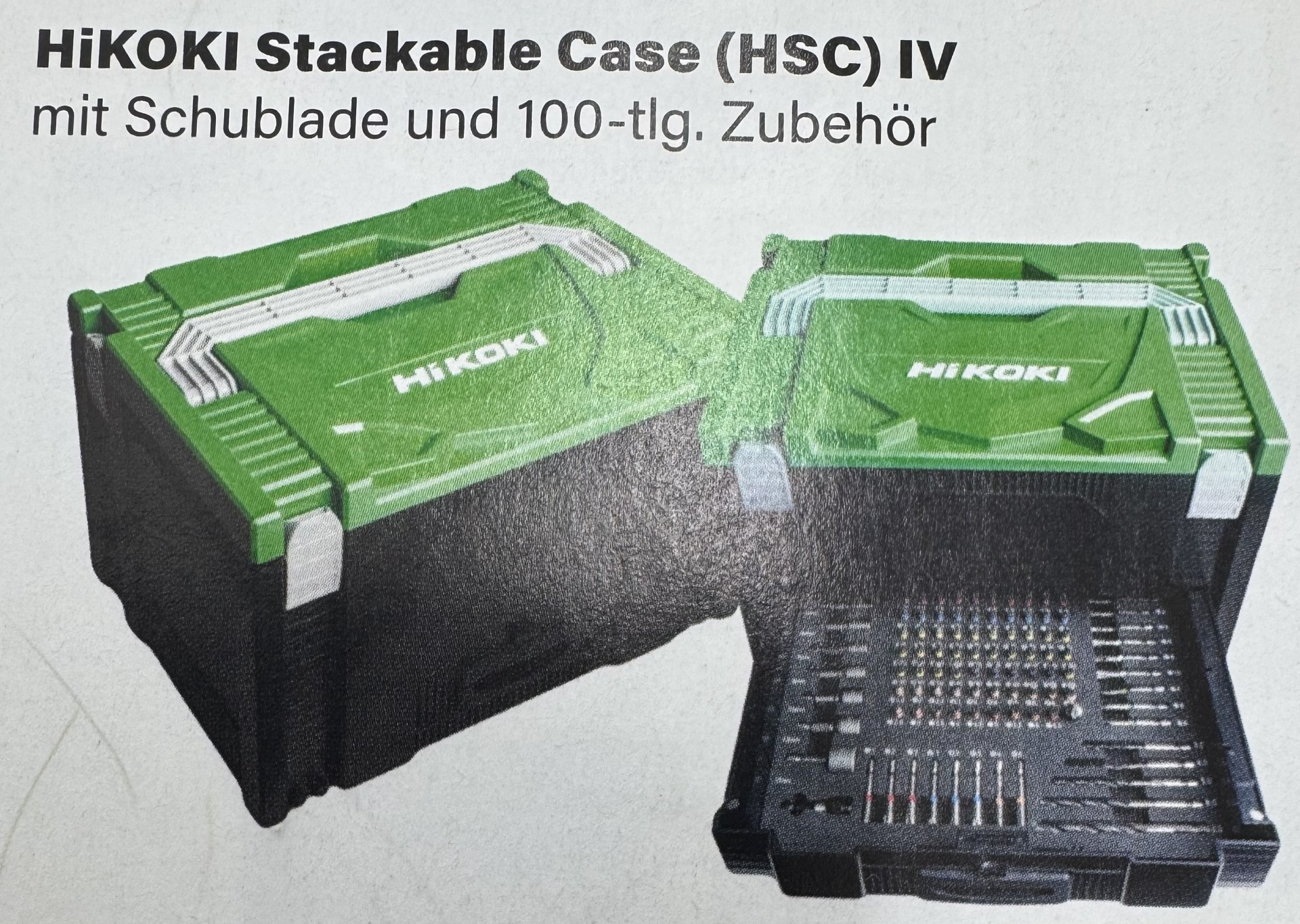 HiKOKI HSC mit Schublade 100-tlg.