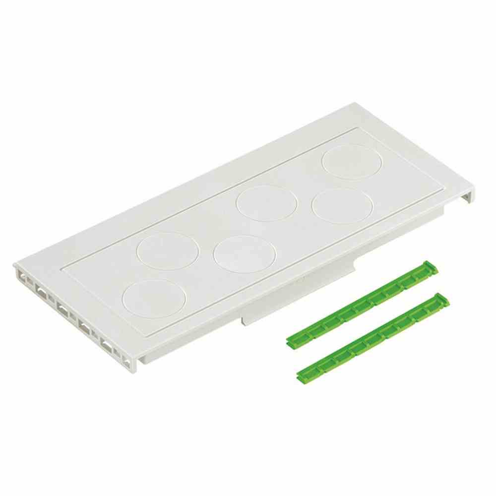 SPELSBERG Einführungsflansch, Kunststoff, 440x119mm, Kabelverschraubung, unbehandelt, Vorprägungen – GFL 421-m SPELSBERG Einführungsflansch, Kunststoff, 440x119mm, Kabelverschraubung, unbehandelt, Vorprägungen – GFL 421-m