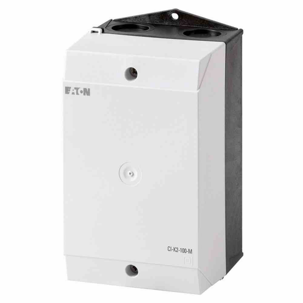 EATON CI-K2-100-M Isolierstoffgehäuse CI-K2, H x B x T = 181 x 100 x 100 mm, + Montageplatte – CI-K2-100-M