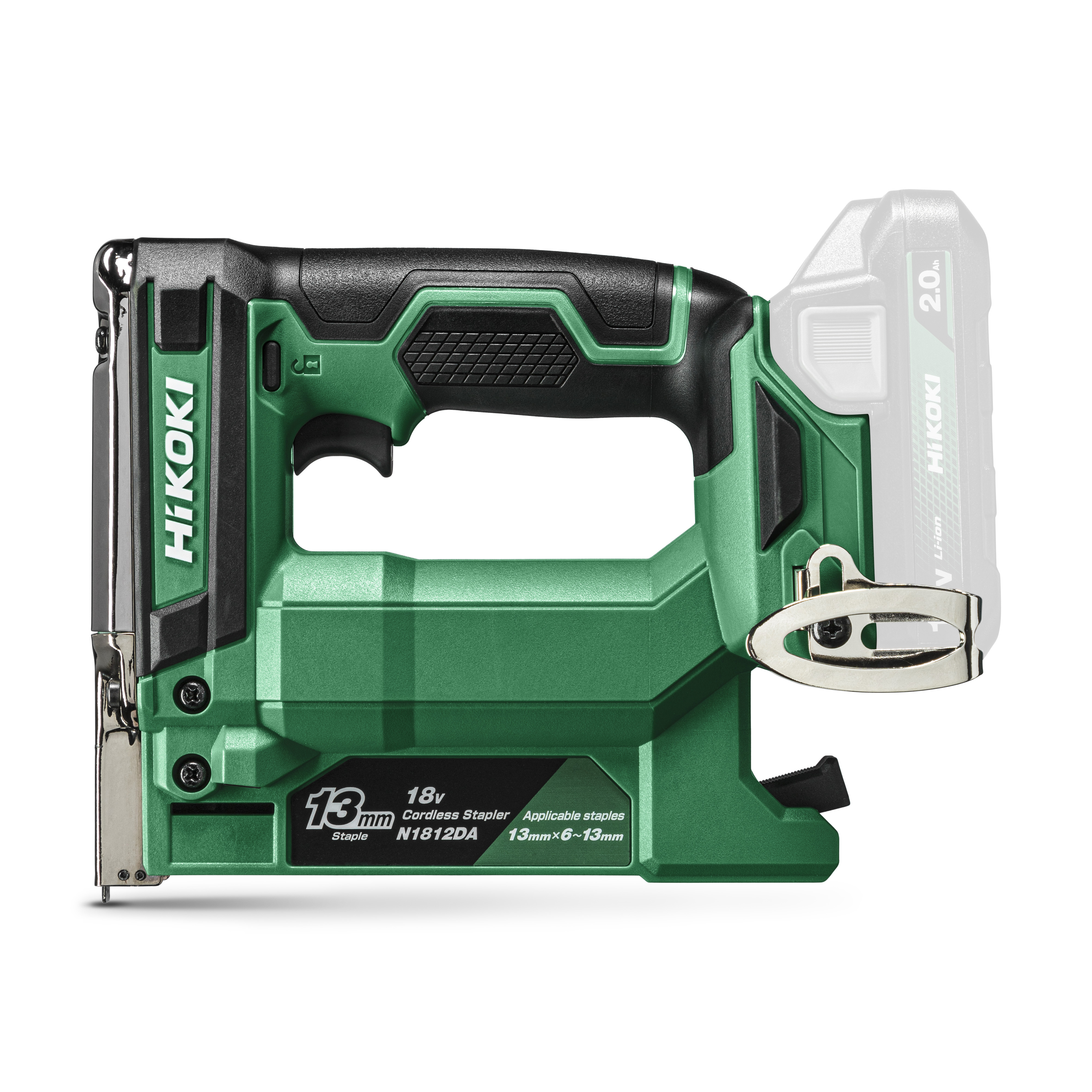 HiKOKI N1812DA(Basic) (Karton) Akku Tacker 1,1 Kg Klammerbreite 13mm