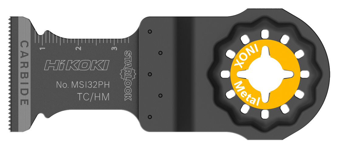 HiKOKI Multi Tool Blatt Starlock MSI32PH  für Edelstahl
