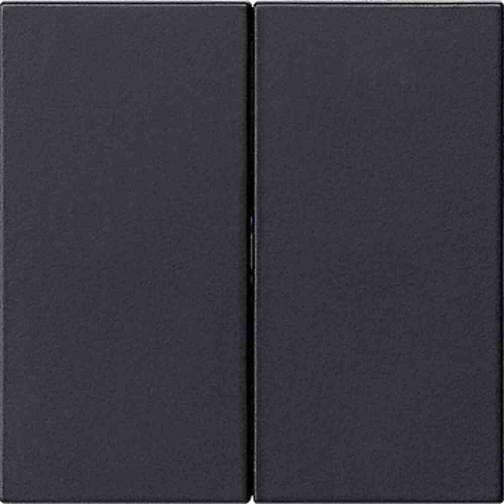 Gira S3000 Bedienaufs. 2f System 55 Schwarz m
