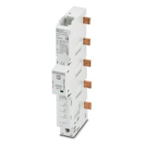 PHOENIX Blitzstromableiter, TN-S, 3+N/PE, 400VAC, VDC, 1,5kV, Sammelschiene, 25kA, optisch – FLTSECZP23S2257