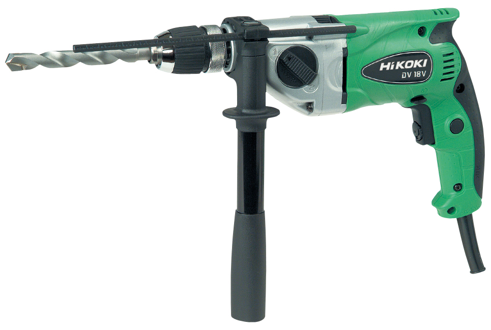 HiKOKI DV18V(S) (Transportkoffer) Elektronik Schlagbohrschrauber 53/19 Nm