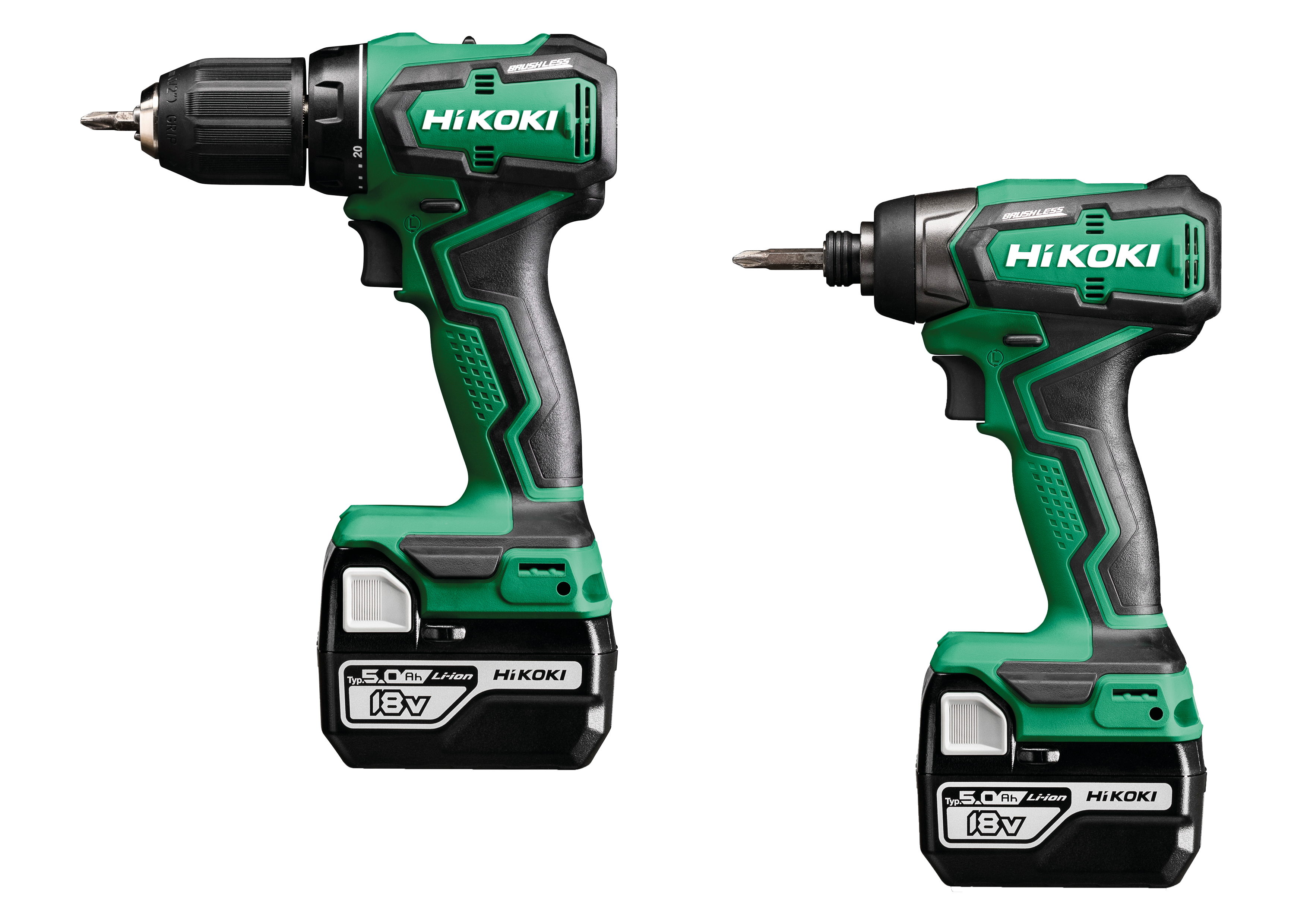 HiKOKI KC18DD(5.0) (HSC III) 18V Combo Kit (Brushless) DS18DD+WH18DD