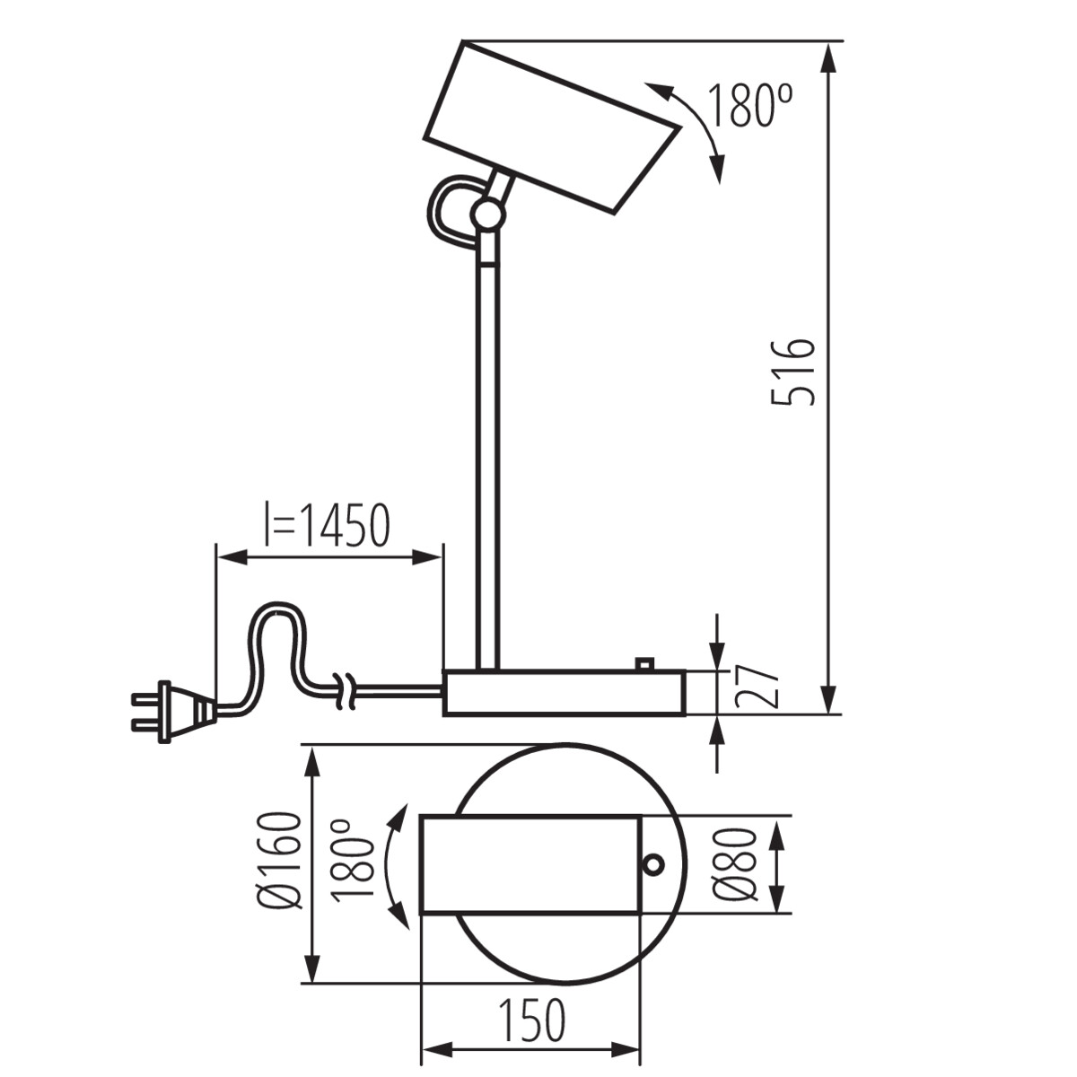 Kanlux AGZAR E14 W