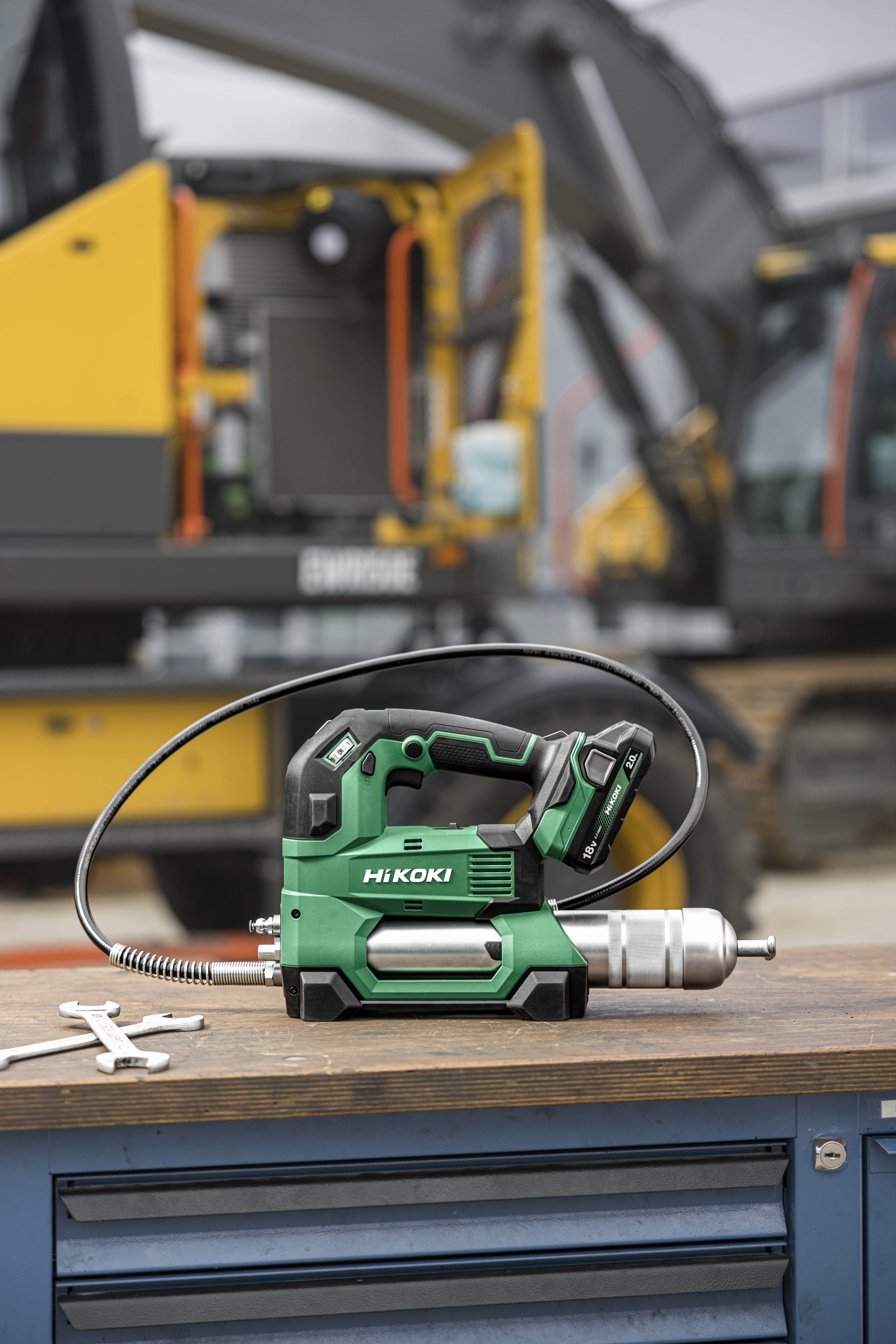 HiKOKI AL18DA (2.0) (1 Akku) (Transportkoffer) Akku Fettpresse