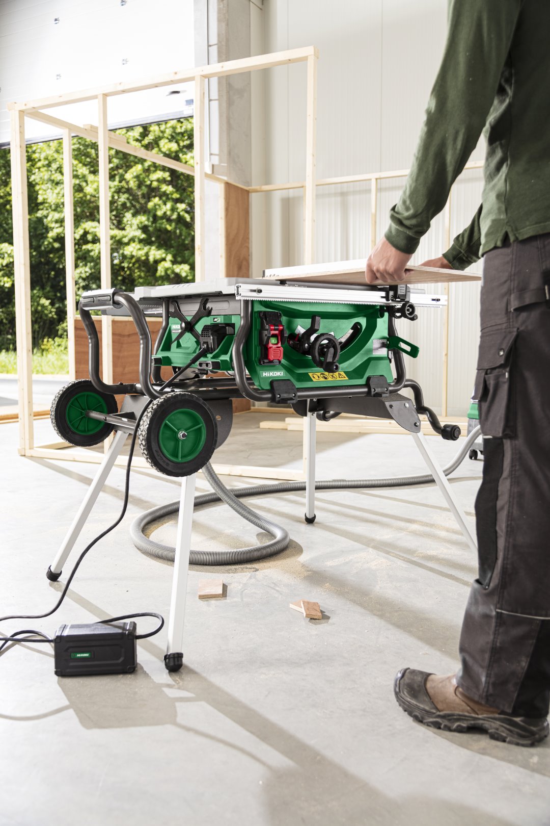 HiKOKI C3610DRJ(Basic) (Karton) Akku Tischkreissäge 79 mm 30,5 Kg