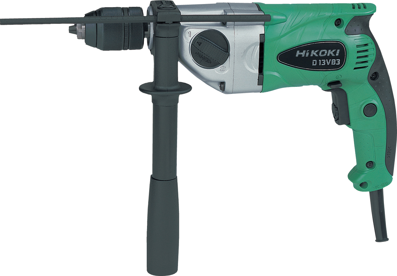 HiKOKI D13VB3(S) (Karton) Elektronik Bohrschrauber 54/19 Nm 13mm