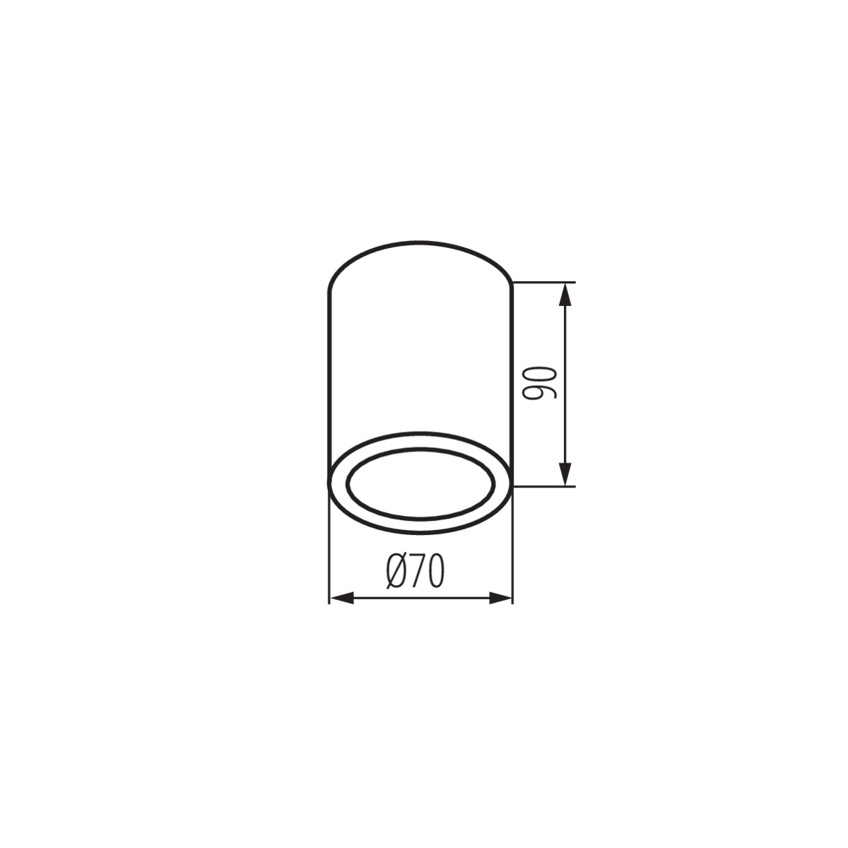 Kanlux AQILO IP65 DSO-W