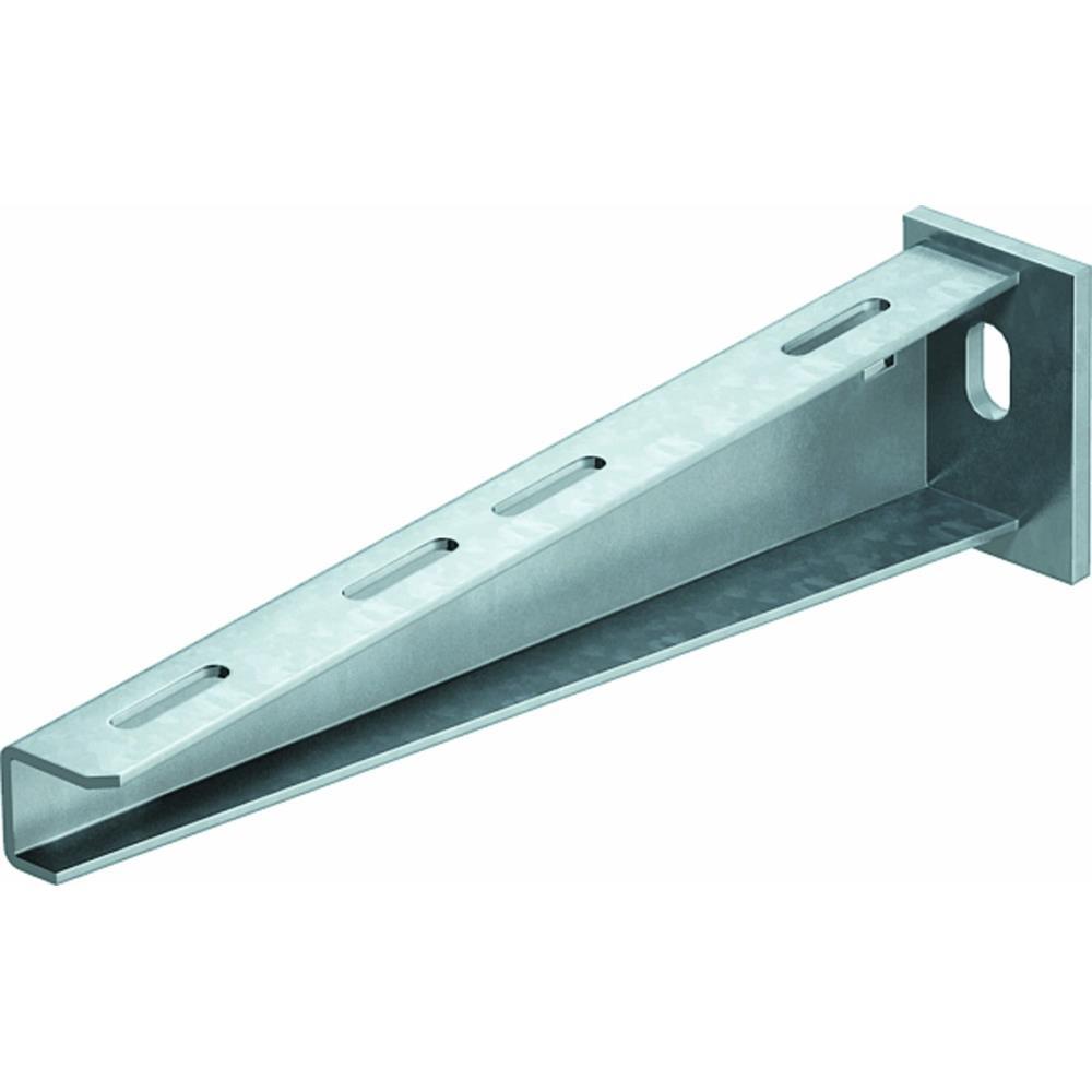 OBO BETTERMANN Wand- und Stielausleger mit angeschweißter Kopfplatte B510mm, St, FT – AW 30 51 FT