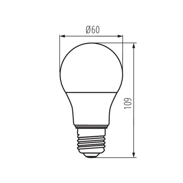 Kanlux IQ-LED A60 7,8W-CW