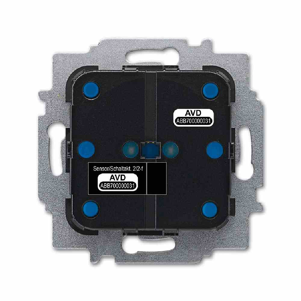 BUSCH-JAEGER Schaltaktor, free@home, Unterputz, 2Ausg, 6A, 1380W, 230V, Vor Ort-/Handbedienung – 6211/2.2-WL