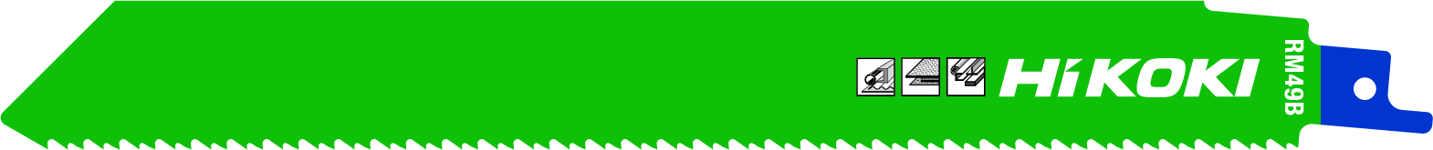 HiKOKI 5 Säbelsägeblätter RM49B/S1121CHF