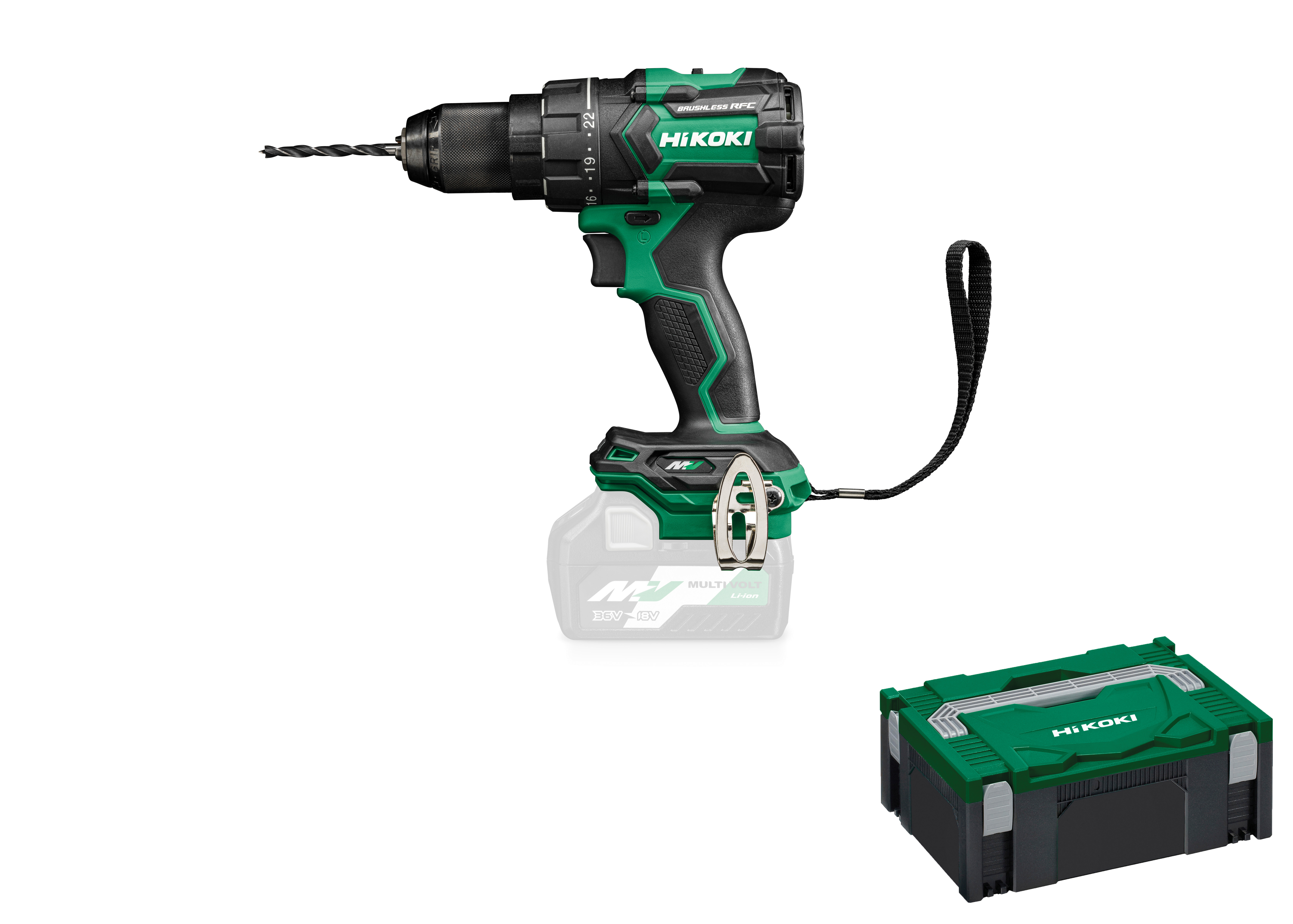 HiKOKI DS36DC(Basic) (HSC II) Akku Bohrschrauber 100/155Nm 13mm