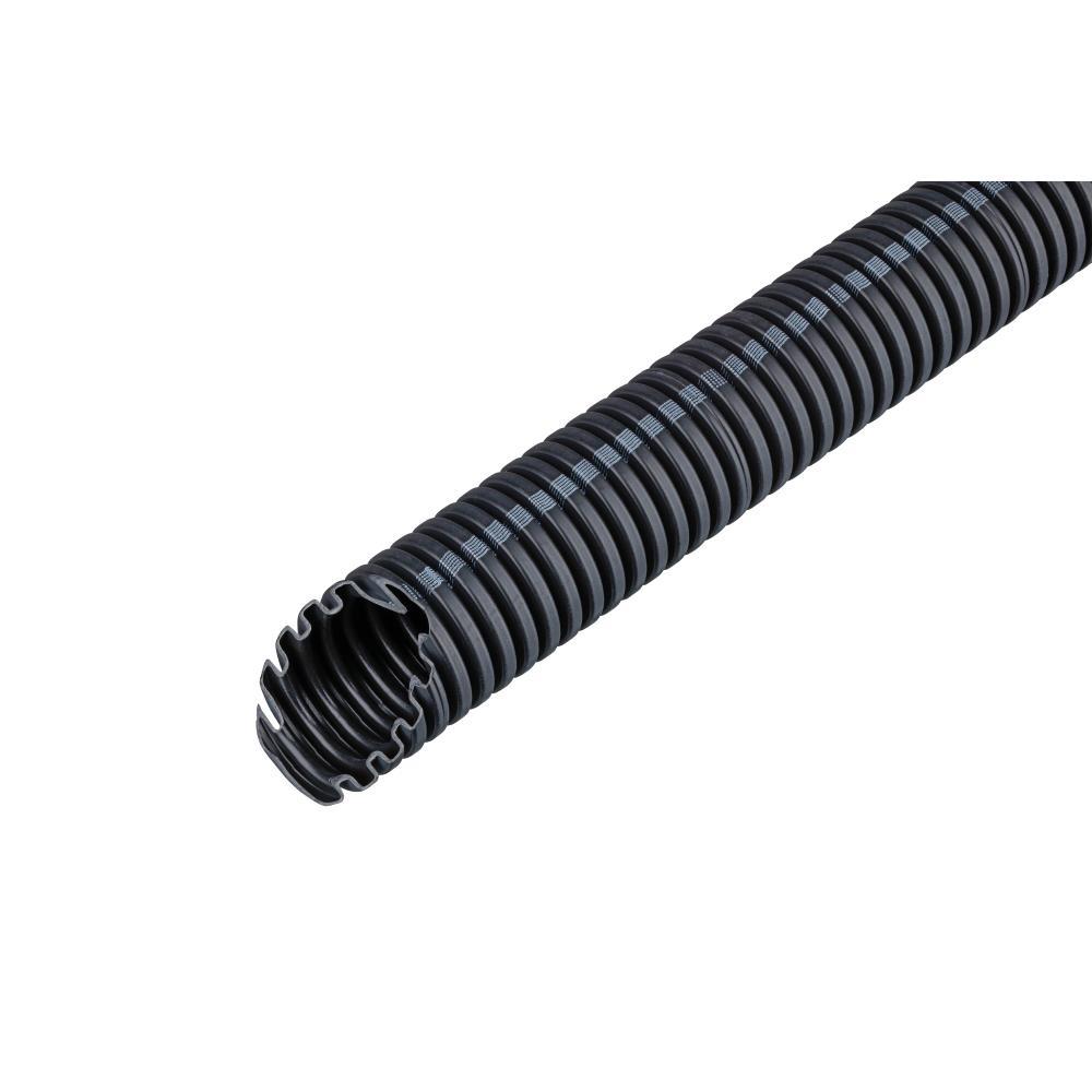 FRÄNKISCHE FFKu-EL-F-LS0H Wellrohr, Ø32mm, Kunststoff, IP2X, ohne Ummantelung, schwarz, 320N, -5-105°C – FFKu-EL-F-LS0H 32 (50 MTR)