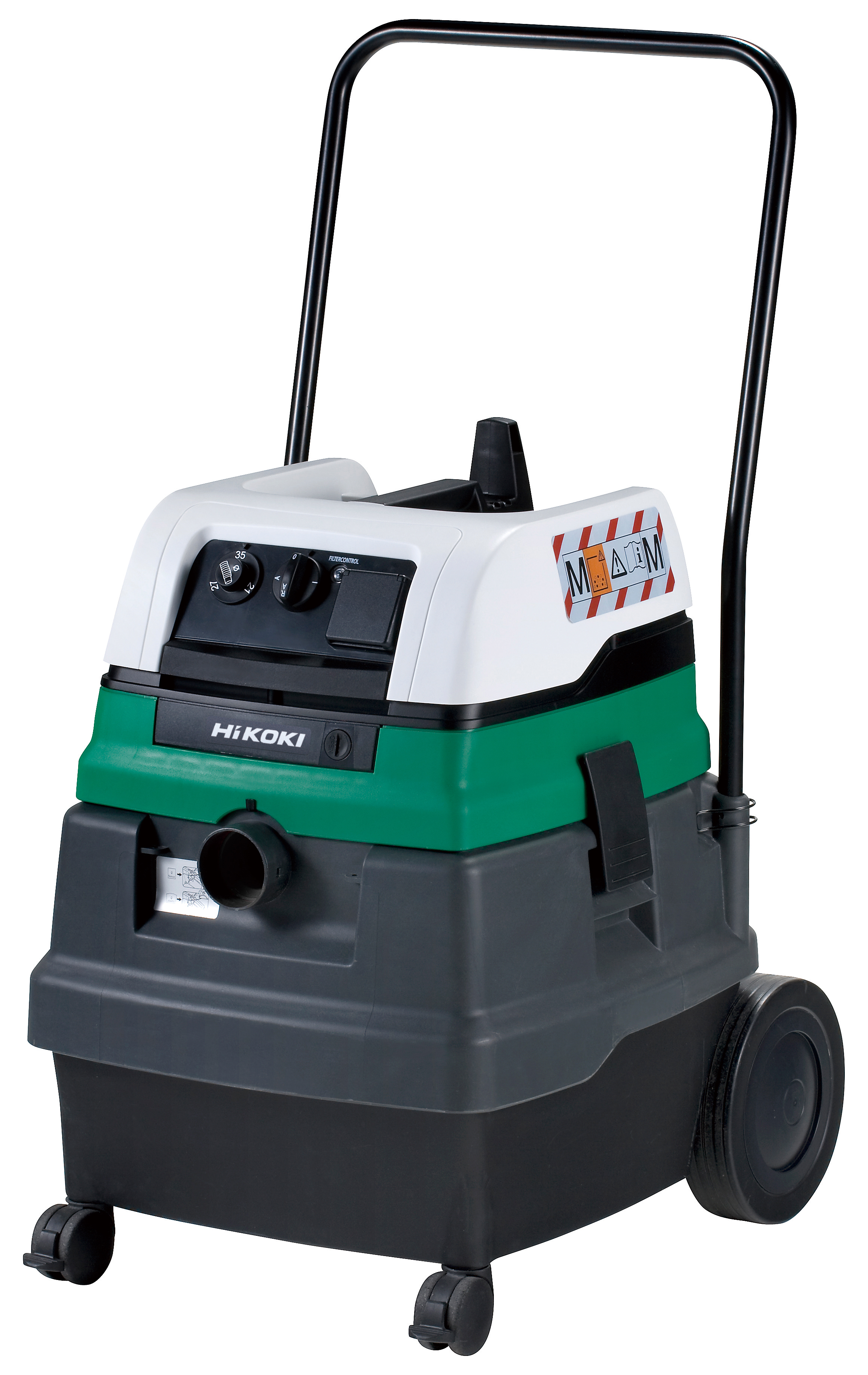 HiKOKI RP500YDM (Karton) (50 Liter, M Klasse) Nass- und Trockensauger 18,0 Kg Ein- /Ausschaltautomatik für Werkzeuge 1400W