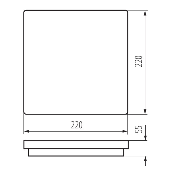 Kanlux BENO 18W NW-L-W