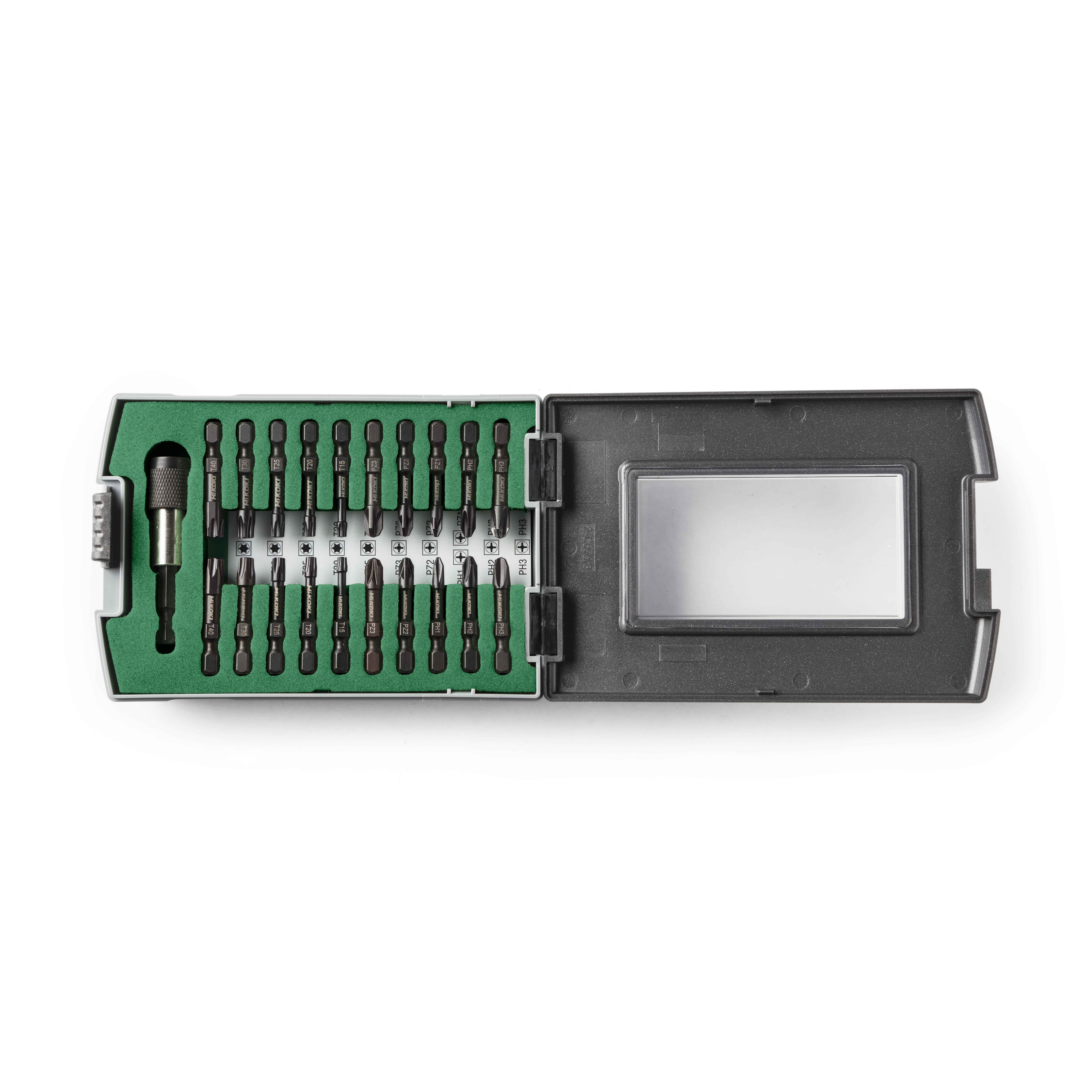 HiKOKI Bit Kassette 1/4" Schlagfest,21-tlg. HiKOKI Bit Kassette 1/4" Schlagfest,21-tlg.