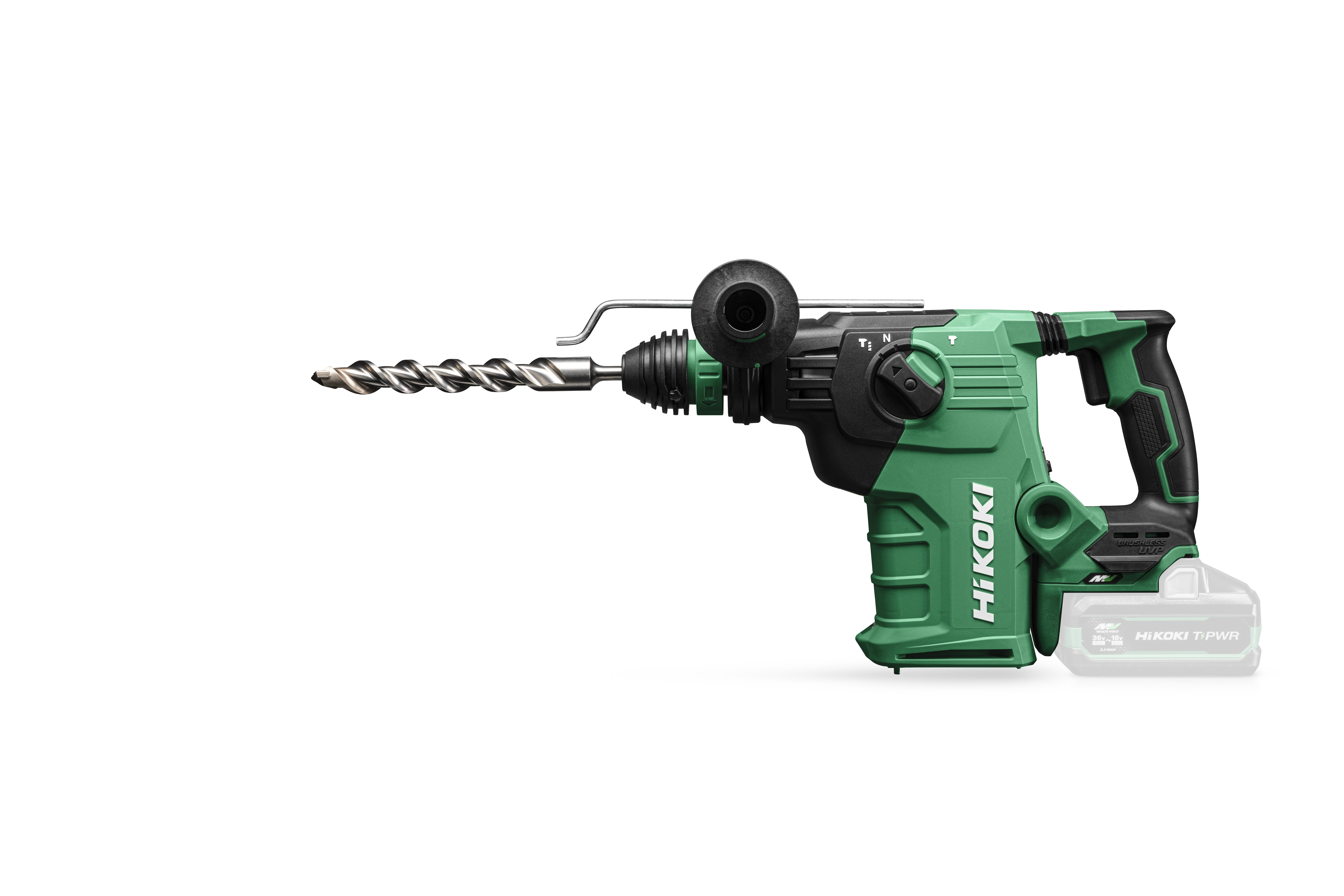 HIKOKI Akku- Bohr- und Meißelhammer 36 Volt 4,2 Joule SDS-plus bis 35mm in Beton