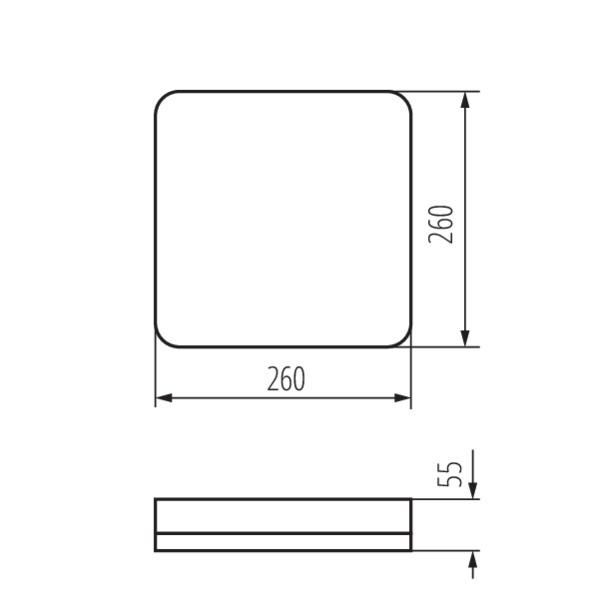 Kanlux IPER LED 26W-NW-L-SE