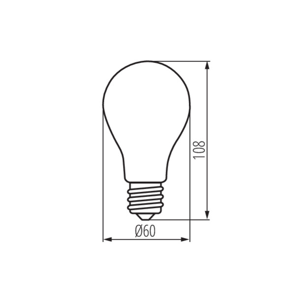 Kanlux XLED EX A60 4W-NW