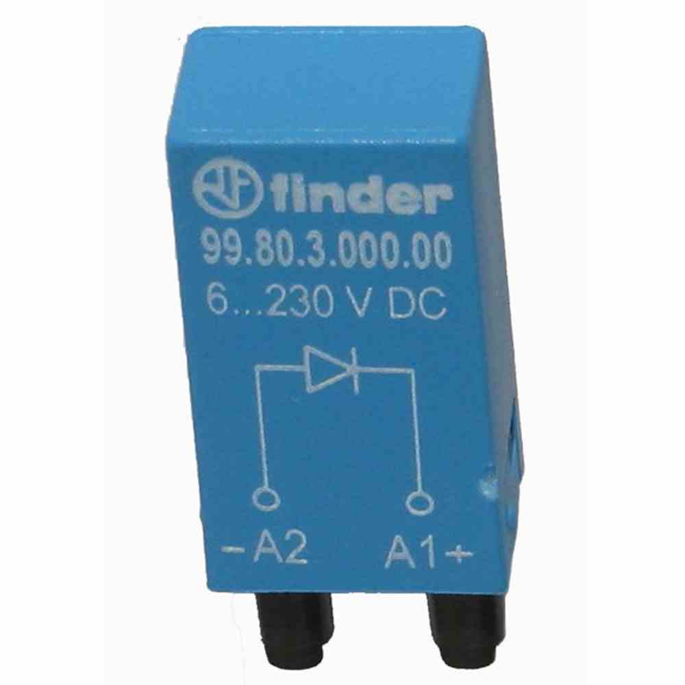 FINDER Modul, Freilaufdiode, 6 bis 220 V DC – 9980300000